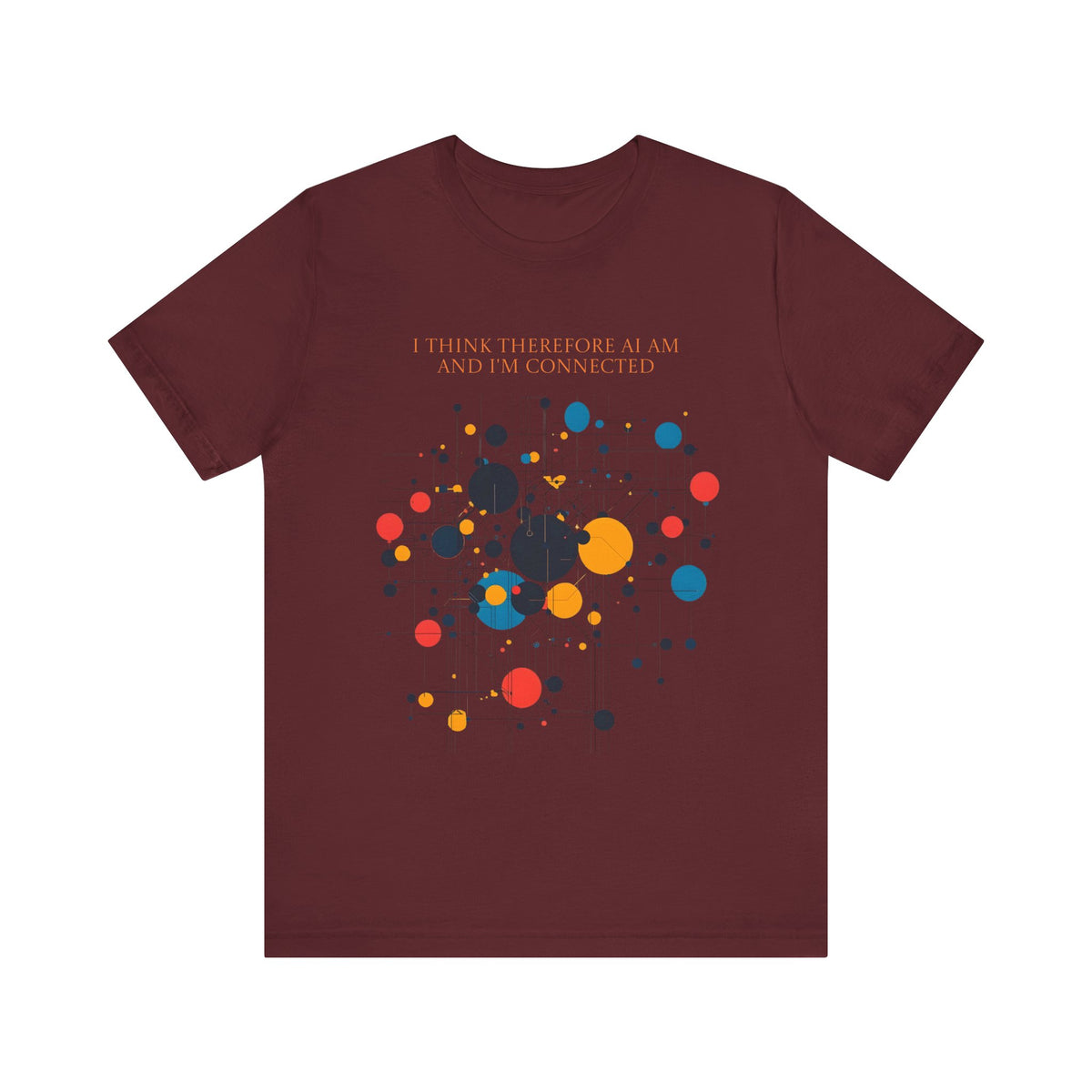 AI Connected Minds Graphic Tee - Unisex Jersey Short Sleeve Shirt