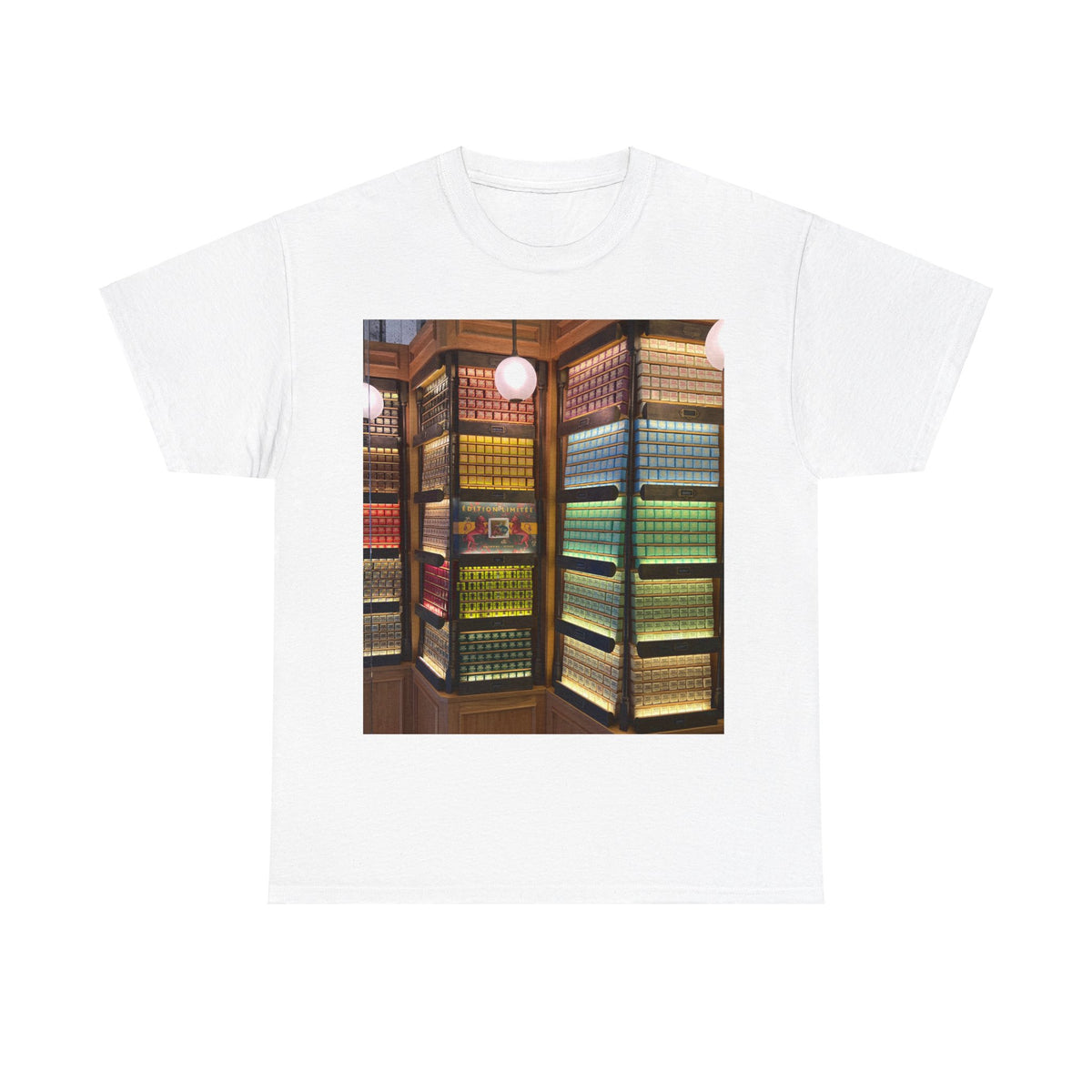 Parisian Chocolate Shop Unisex Heavy Cotton Tee