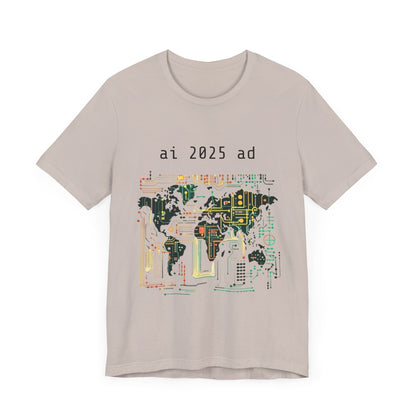 AI 2025 Tech-Inspired Unisex Jersey Tee