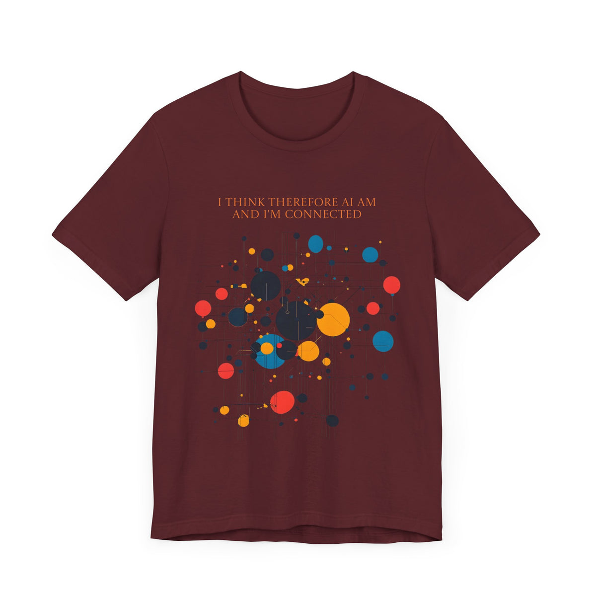 AI Connected Minds Graphic Tee - Unisex Jersey Short Sleeve Shirt