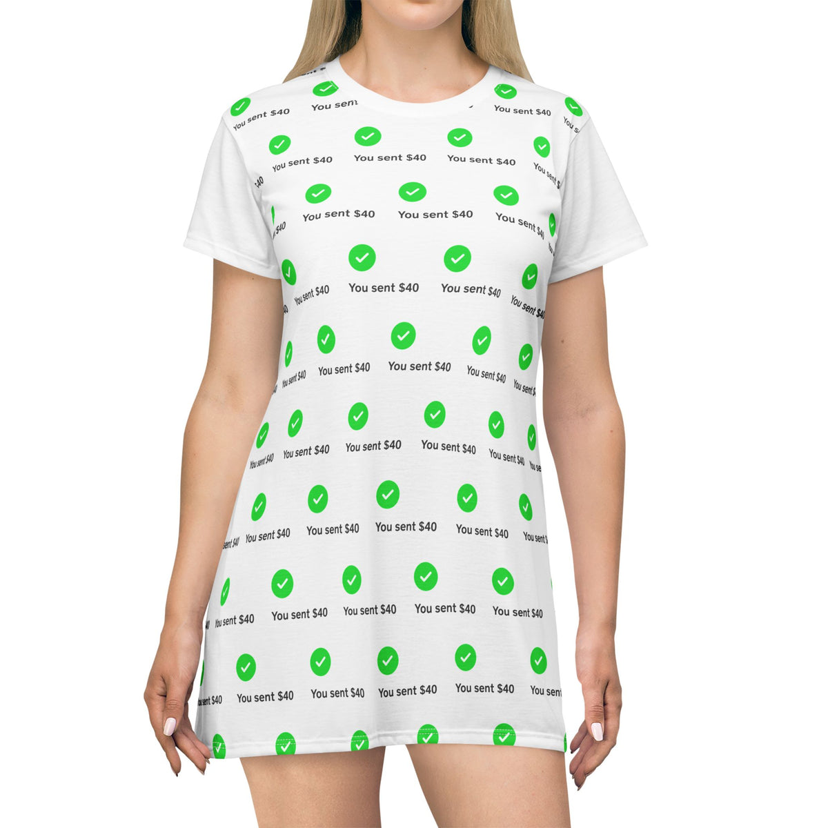 You Sent  T-Shirt Dress (AOP)