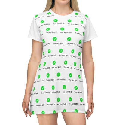 You Sent  T-Shirt Dress (AOP)