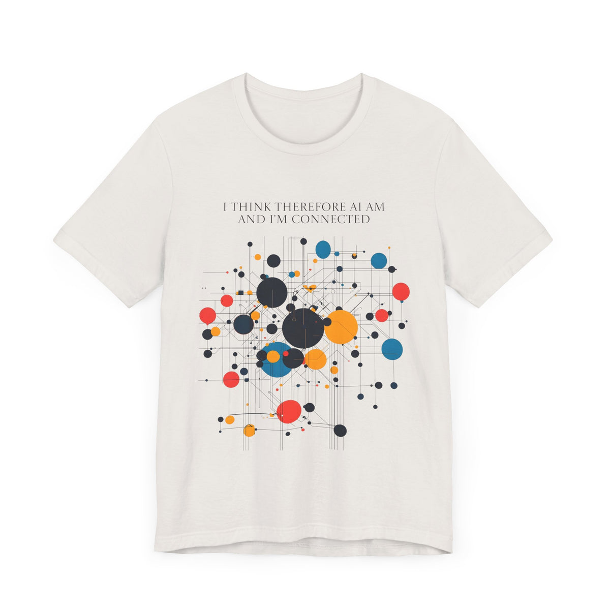 AI Connected Minds Graphic Tee - Unisex Jersey Short Sleeve Shirt