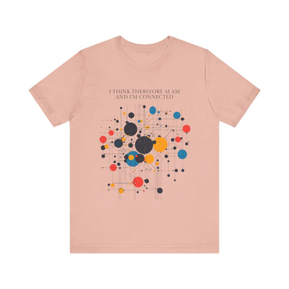 AI Connected Minds Graphic Tee - Unisex Jersey Short Sleeve Shirt