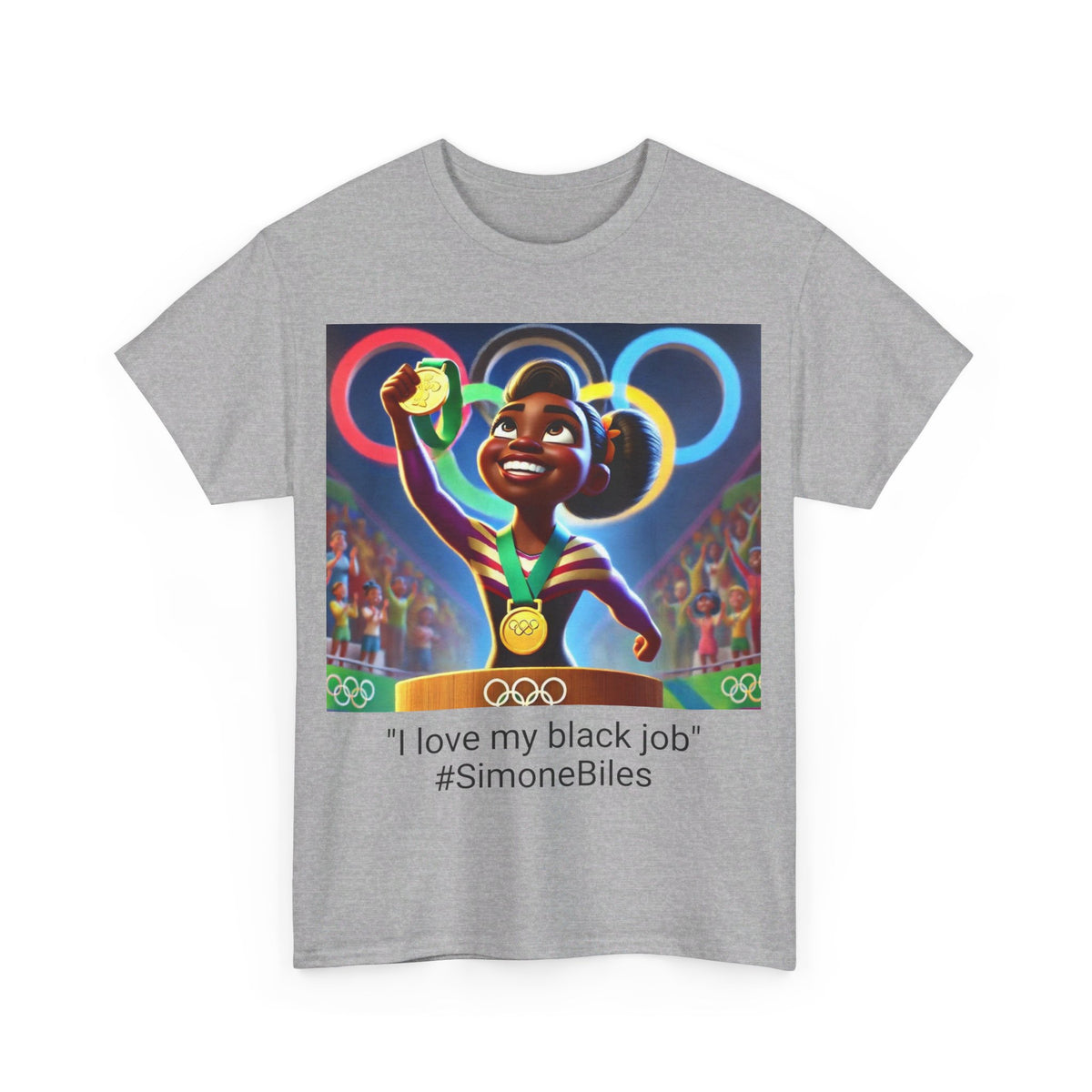 Simone Biles Quote, black pride Tee