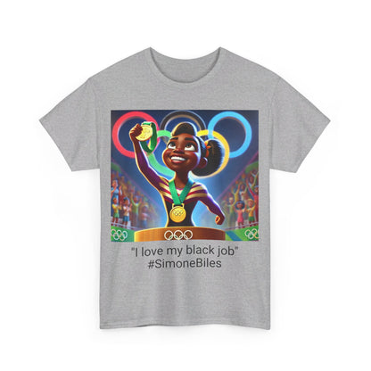 Simone Biles Quote, black pride Tee