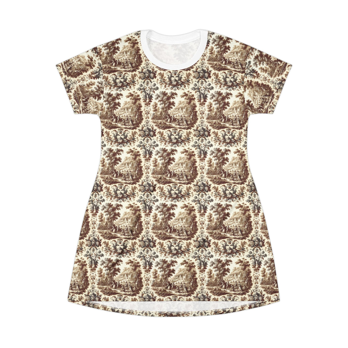 Toile de Jouy T-Shirt Dress