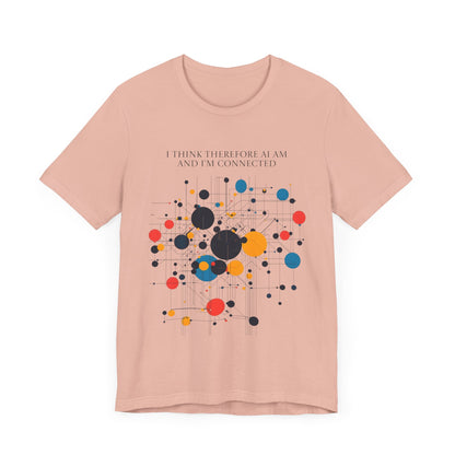 AI Connected Minds Graphic Tee - Unisex Jersey Short Sleeve Shirt