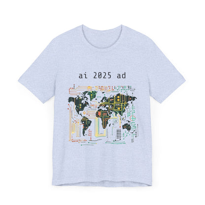 AI 2025 Tech-Inspired Unisex Jersey Tee
