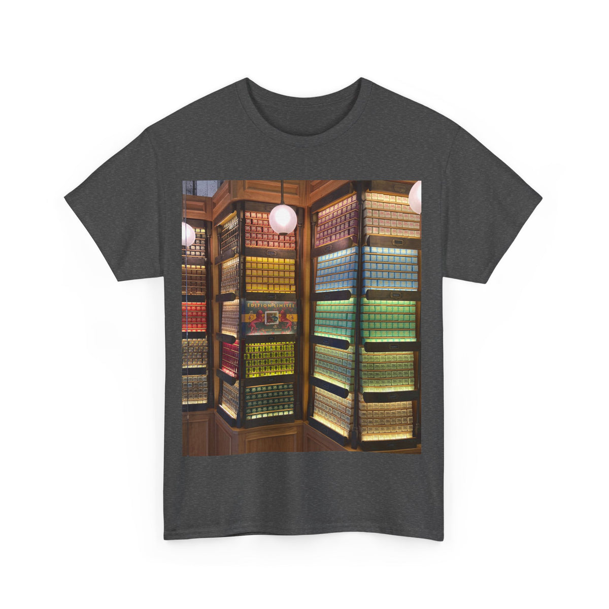 Parisian Chocolate Shop Unisex Heavy Cotton Tee