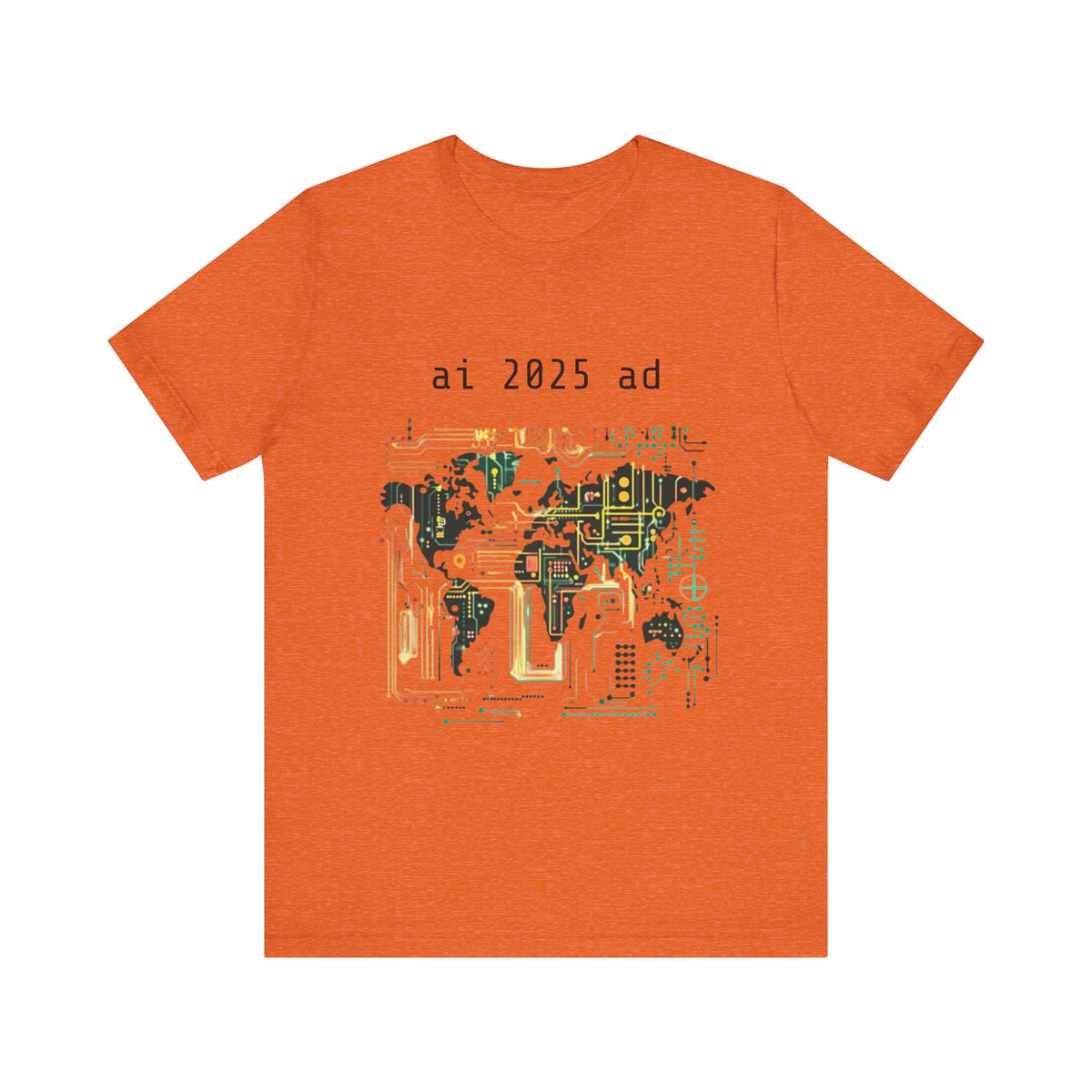 AI 2025 Tech-Inspired Unisex Jersey Tee