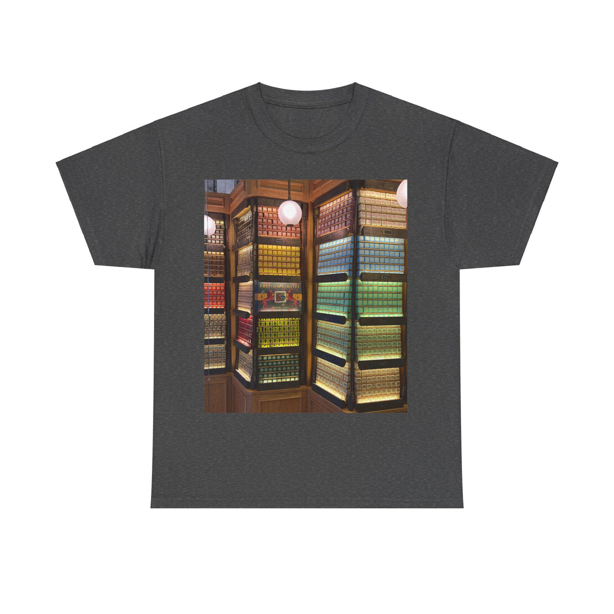 Parisian Chocolate Shop Unisex Heavy Cotton Tee
