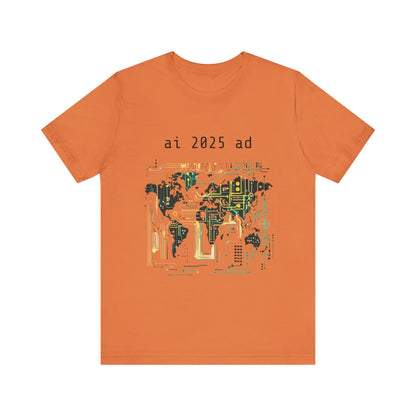 AI 2025 Tech-Inspired Unisex Jersey Tee