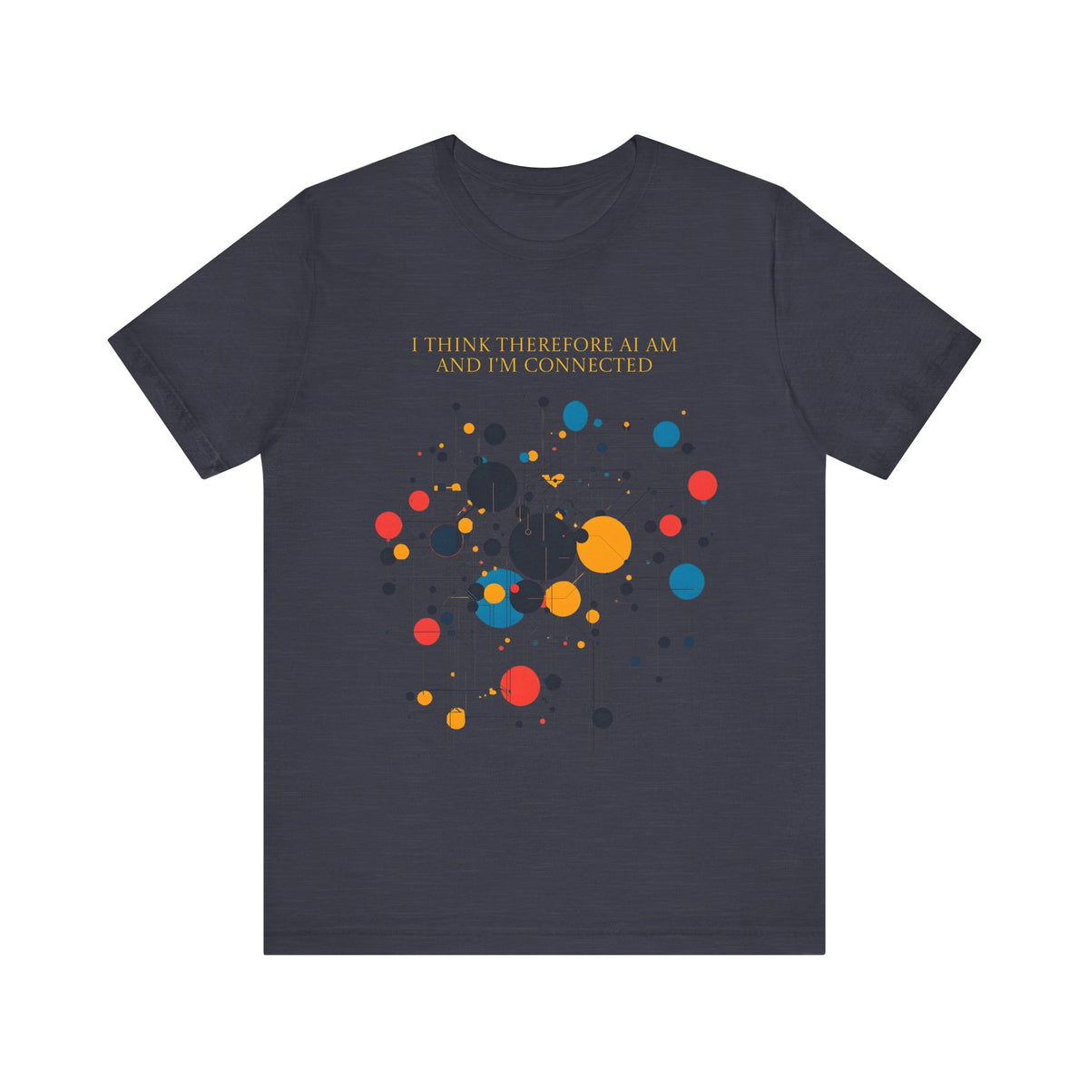 AI Connected Minds Graphic Tee - Unisex Jersey Short Sleeve Shirt