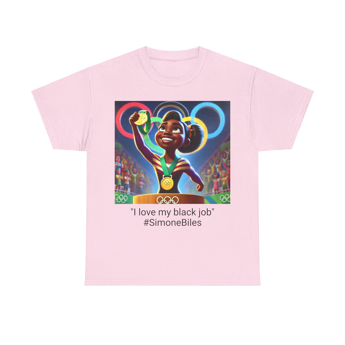 Simone Biles Quote, black pride Tee