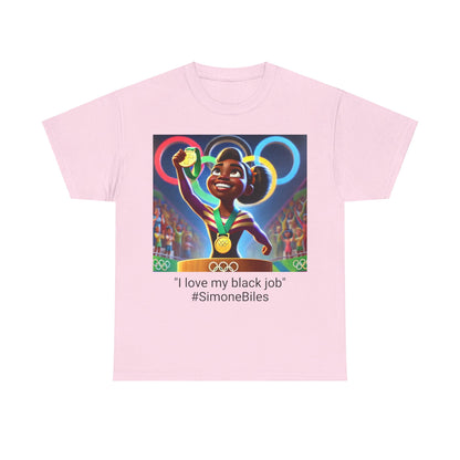 Simone Biles Quote, black pride Tee