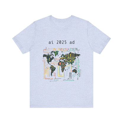 AI 2025 Tech-Inspired Unisex Jersey Tee