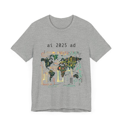 AI 2025 Tech-Inspired Unisex Jersey Tee